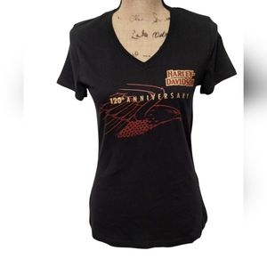 Harley Davidson 120 Anniversary Shirt Size XS New With Tags